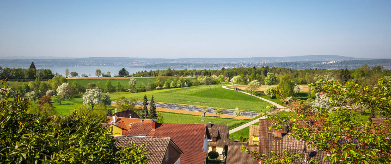 Ausblick Seesicht Ferienwohnungen Villa Sonnenschein